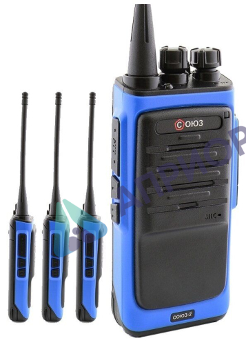 Комплект раций СОЮЗ-2х4 синий